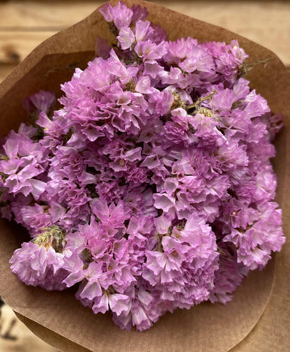 Droogbloemen Statice | Roze | Half Bosje