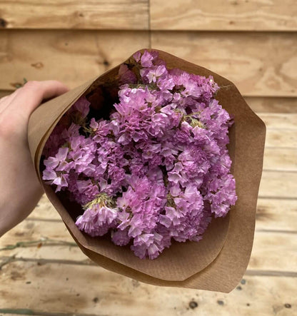 Droogbloemen Statice | Roze | Half Bosje